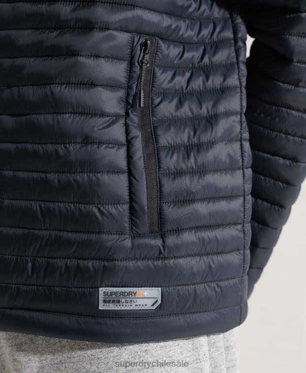 hombres Superdry Armada chaqueta fuji plegable sin capucha 2R68Z1177