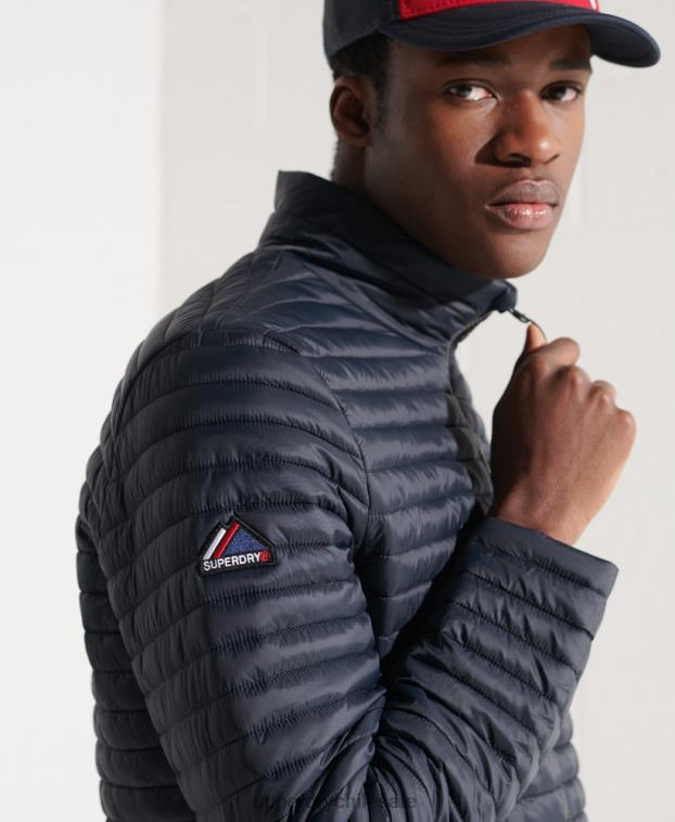 hombres Superdry Armada chaqueta fuji plegable sin capucha 2R68Z1177
