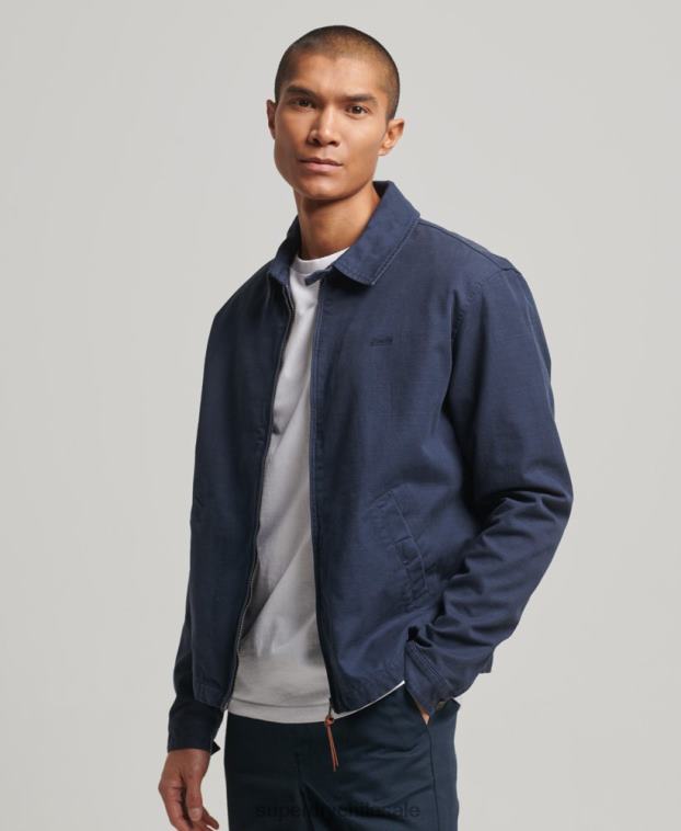 hombres Superdry Armada chaqueta harrington clásica 2R68Z907