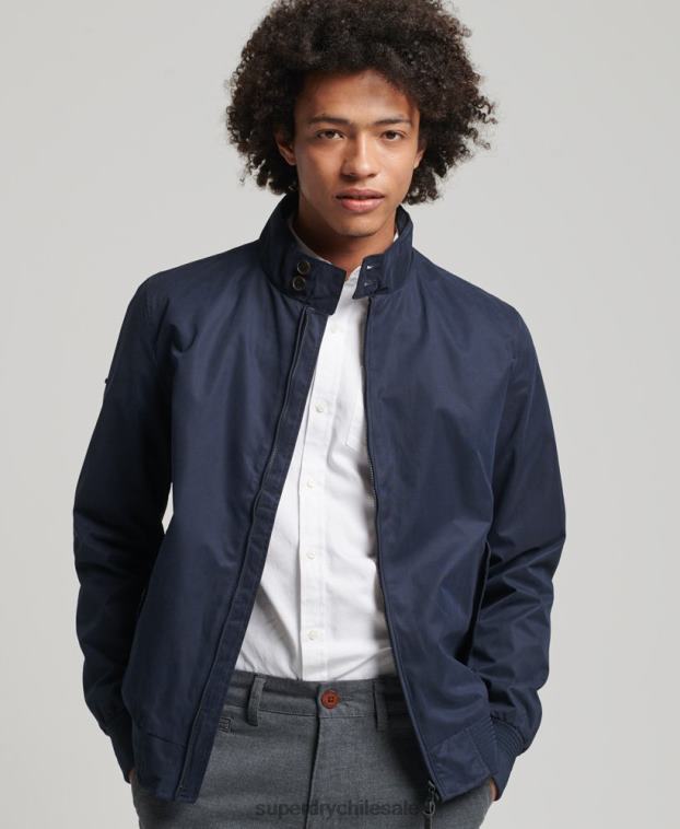 hombres Superdry Armada chaqueta harrington icónica 2R68Z4443