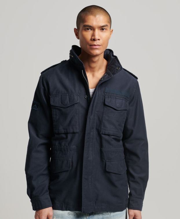 hombres Superdry Armada chaqueta militar m65 2R68Z1130