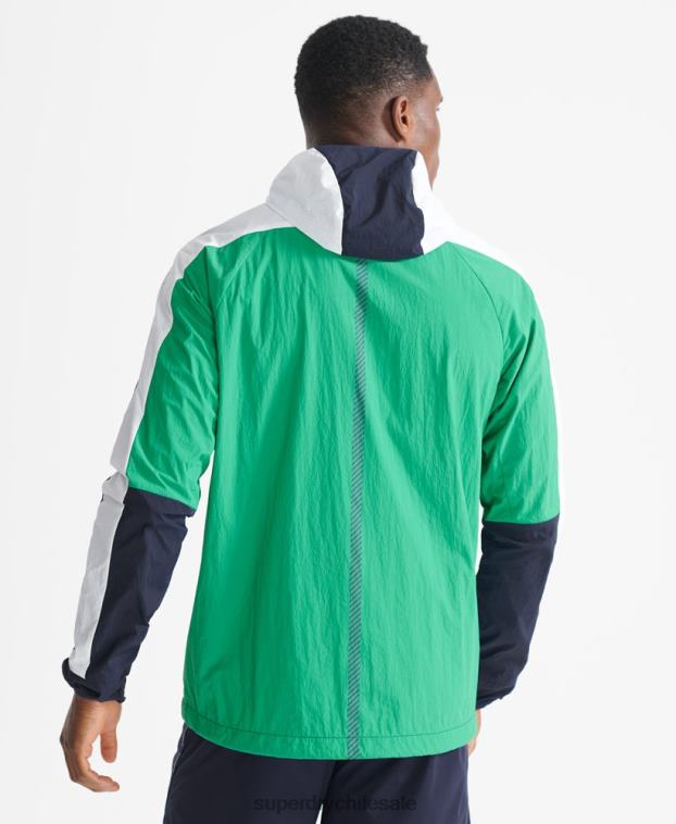 hombres Superdry Armada correr chaqueta 2R68Z5400