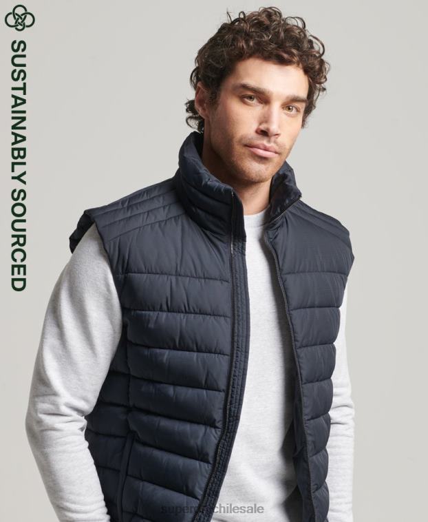 hombres Superdry Armada estudios fuji chaleco 2R68Z4690