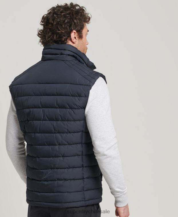 hombres Superdry Armada estudios fuji chaleco 2R68Z4690