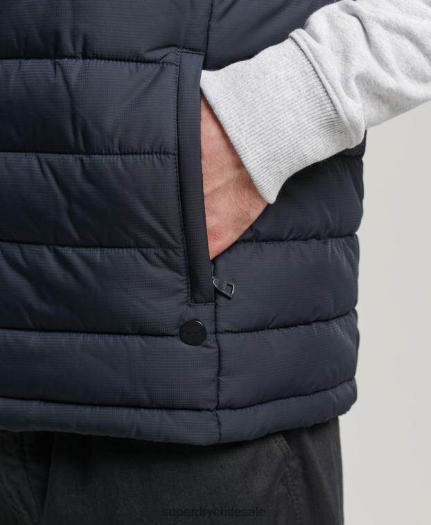 hombres Superdry Armada estudios fuji chaleco 2R68Z4690