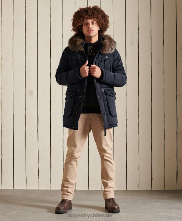 hombres Superdry Armada parka chinook 2R68Z4618