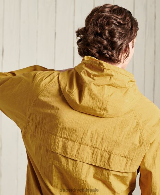 hombres Superdry amarillo chaqueta casual de montaña 2R68Z4667