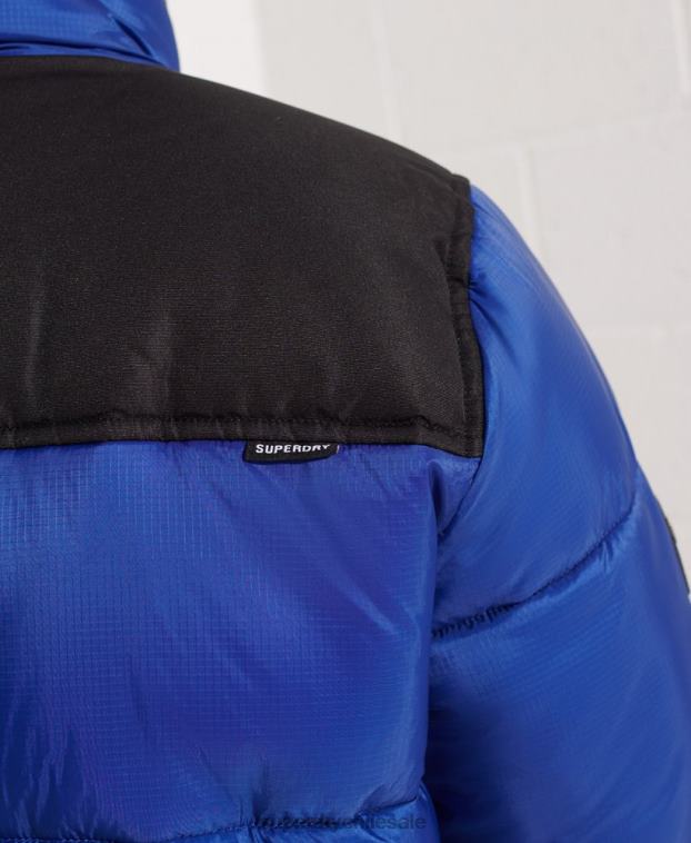 hombres Superdry azul chaqueta de código 2R68Z4677