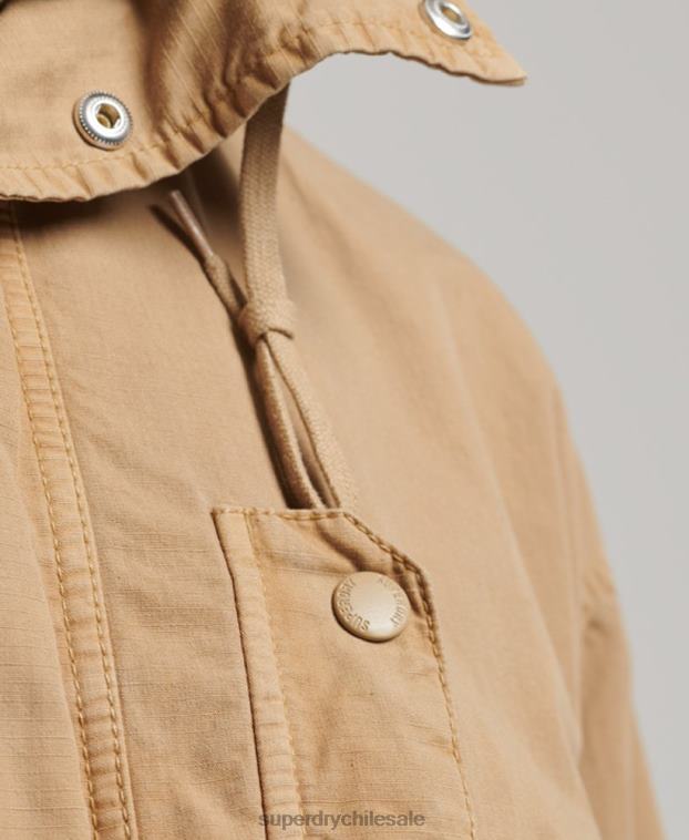 hombres Superdry broncearse chamarra de cubierta con capucha 2R68Z932