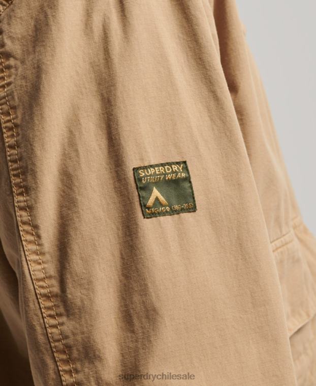 hombres Superdry broncearse chamarra de cubierta con capucha 2R68Z932