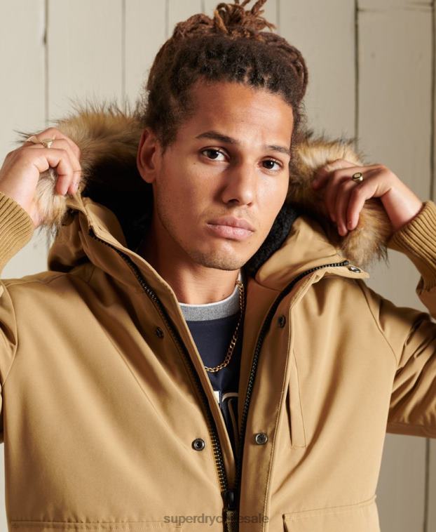 hombres Superdry broncearse chaqueta bomber everest 2R68Z1055