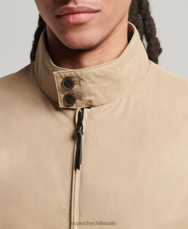 hombres Superdry broncearse chaqueta harrington icónica 2R68Z4709