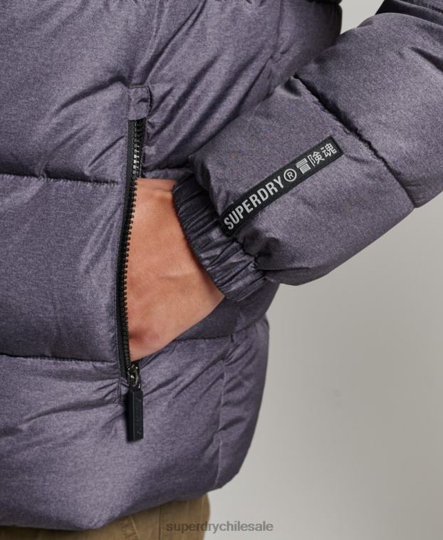 hombres Superdry gris oscuro globo deportivo 2R68Z4508
