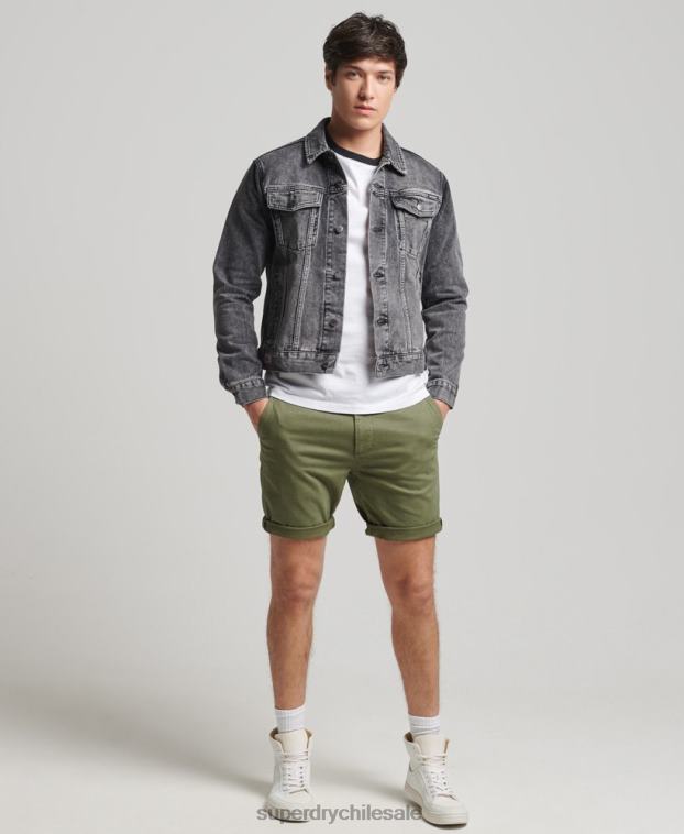 hombres Superdry negro chaqueta de camionero bandolero 2R68Z4530