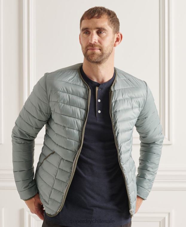 hombres Superdry verde chaqueta 3 en 1 m65 2R68Z4606
