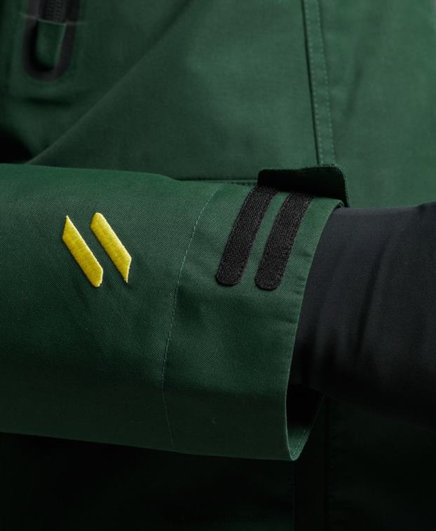 hombres Superdry verde chaqueta de rescate definitiva 2R68Z1379