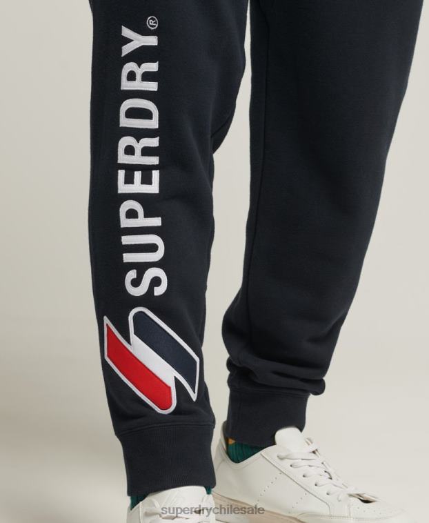 hombres Superdry Armada joggers con apliques 2R68Z6405