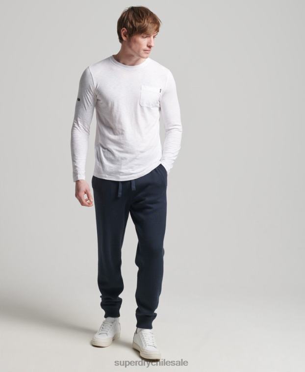 hombres Superdry Armada joggers de algodón orgánico studios essential 2R68Z6395