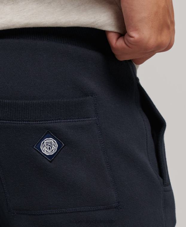 hombres Superdry Armada joggers de corte slim con logo universitario 2R68Z6496