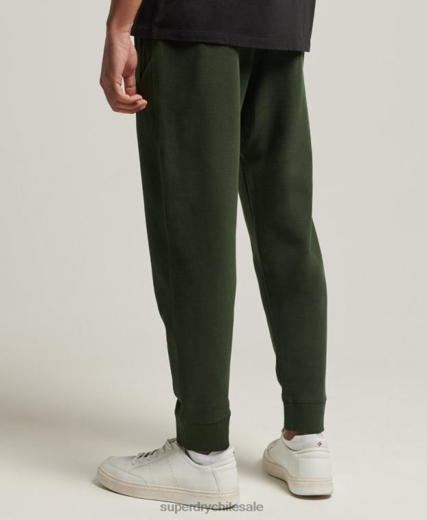 hombres Superdry caqui joggers deportivos code core 2R68Z6417