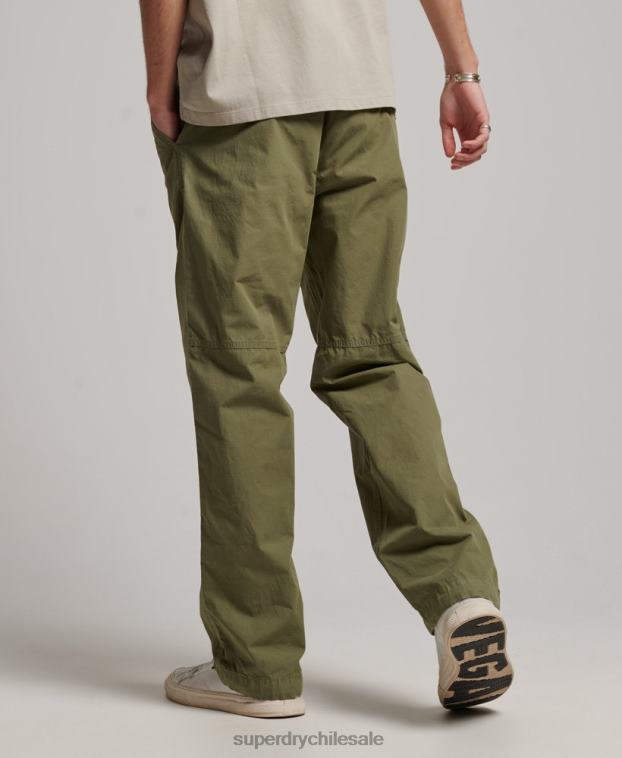 hombres Superdry caqui joggers tejidos 2R68Z8