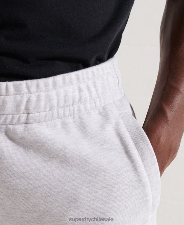 hombres Superdry gris claro Joggers Code Essential de algodón orgánico 2R68Z6407