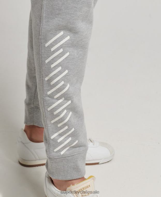 hombres Superdry gris joggers deportivos code core 2R68Z6361