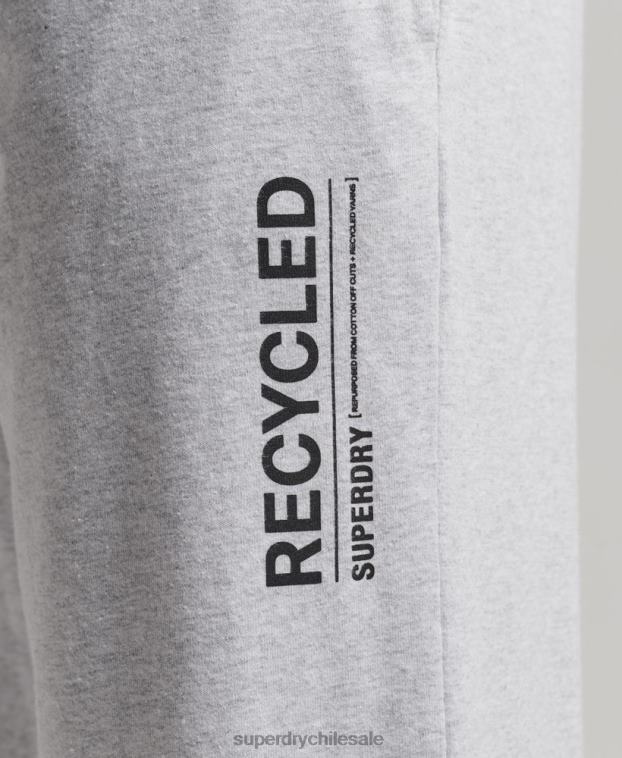 hombres Superdry gris pantalones de dormir reciclados 2R68Z1608