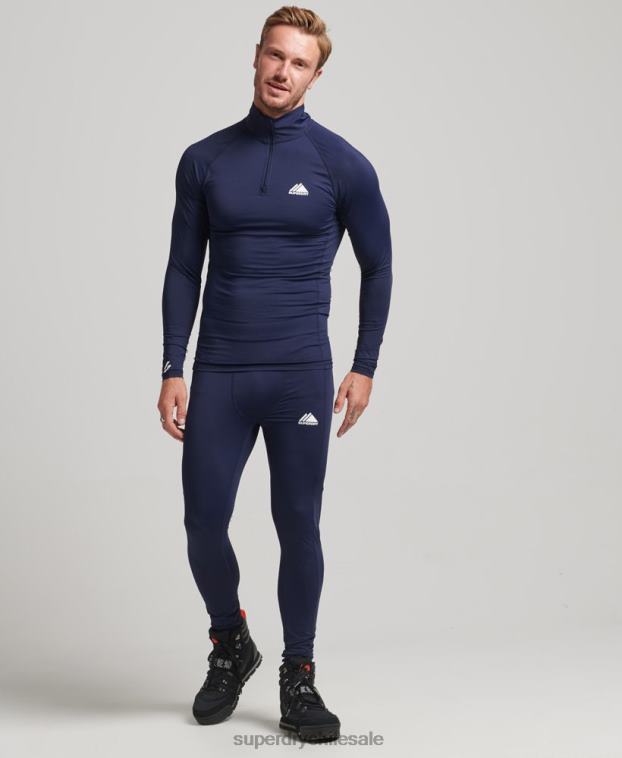 hombres Superdry Armada leggins de capa base 2R68Z1383