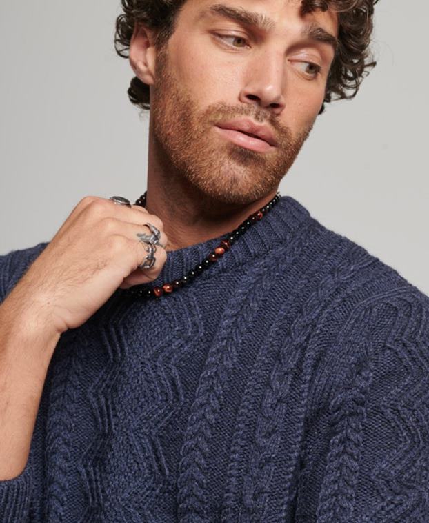 hombres Superdry Armada suéter jacob crew 2R68Z1303