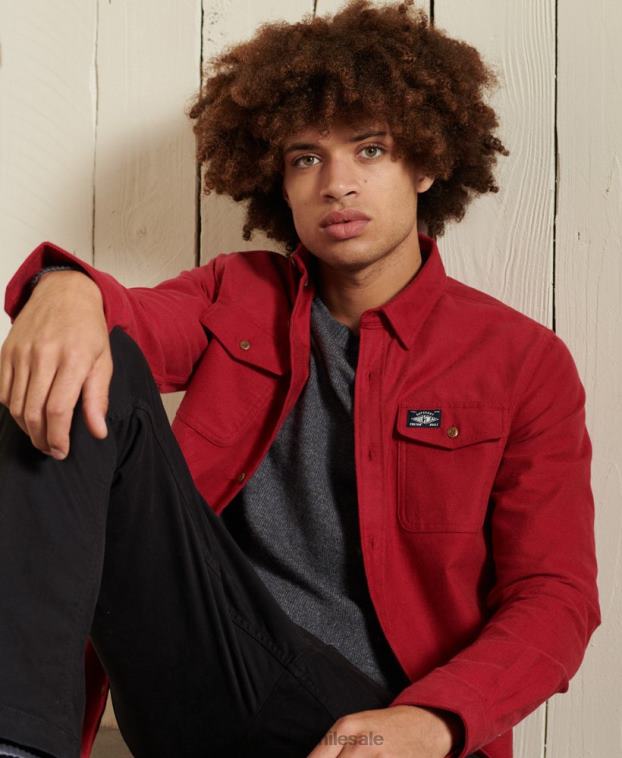 hombres Superdry gris suéter harlo crew 2R68Z5309