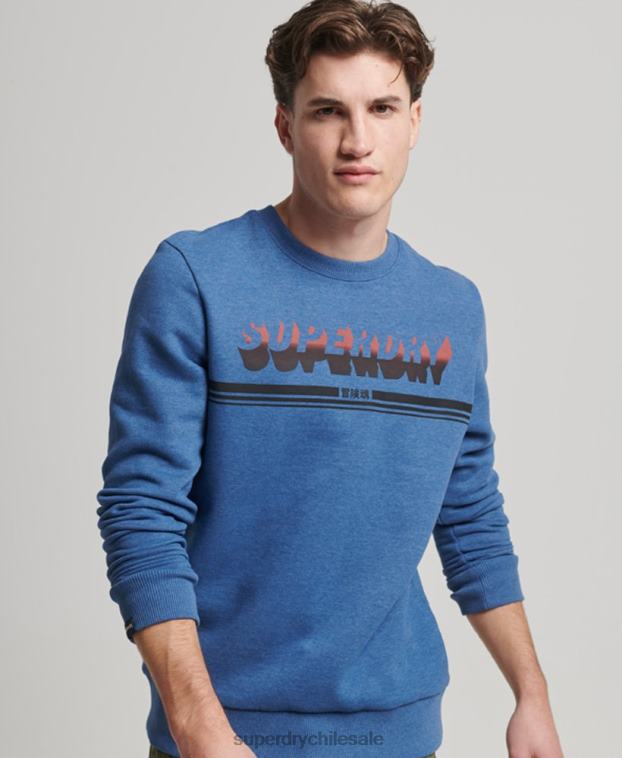 hombres Superdry Armada equipo de sombra vintage 2R68Z579