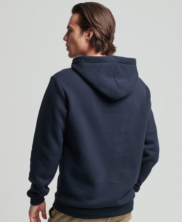 hombres Superdry Armada sudadera colegial vintage 2R68Z801