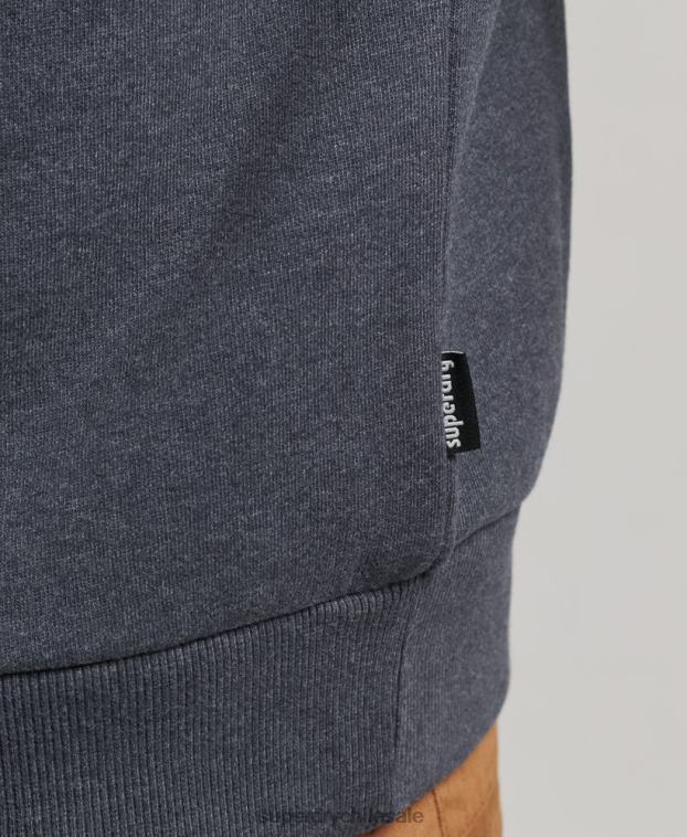 hombres Superdry Armada sudadera con capucha 2R68Z510