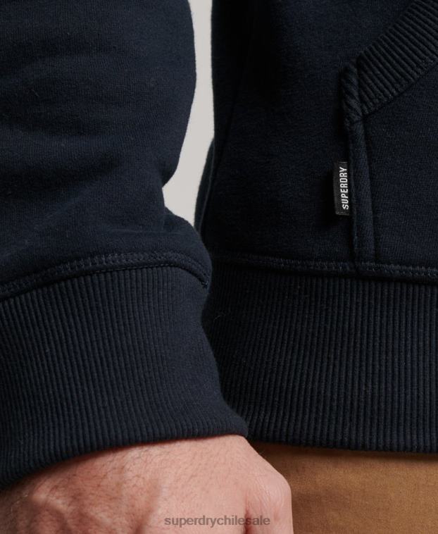 hombres Superdry Armada sudadera con logo bordado 2R68Z64
