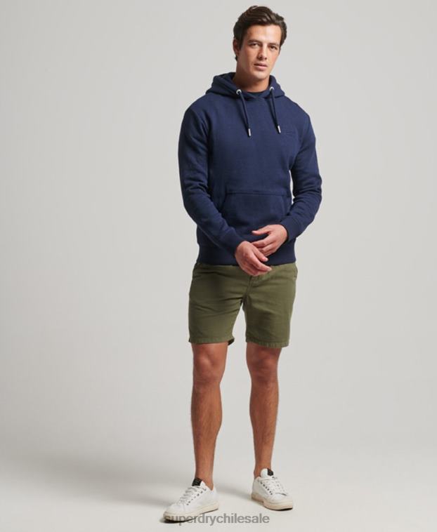 hombres Superdry Armada sudadera con logo bordado 2R68Z838
