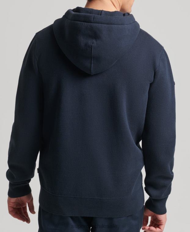 hombres Superdry Armada sudadera esencial de algodón orgánico 2R68Z5050