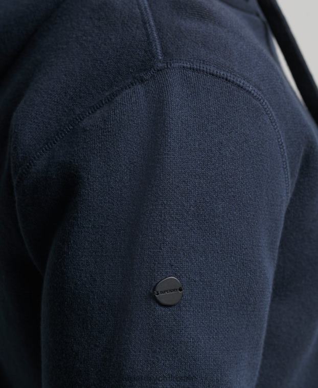 hombres Superdry Armada sudadera esencial de algodón orgánico 2R68Z5050