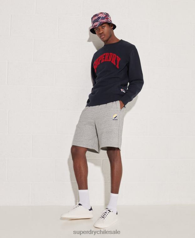 hombres Superdry Armada sudadera sport true varsity crew 2R68Z871