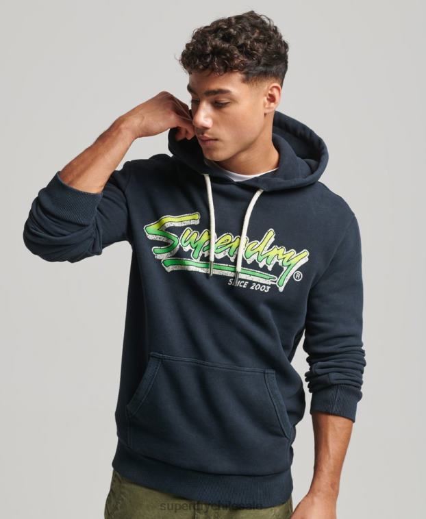 hombres Superdry Armada sudadera vintage de modeladores y creadores 2R68Z813