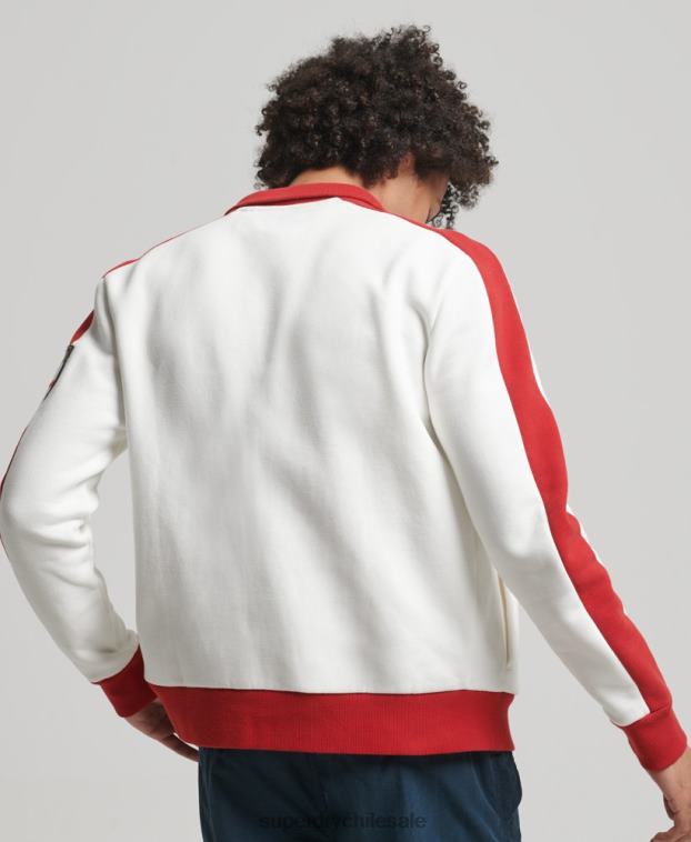 hombres Superdry x Ringspun blanco camiseta de fútbol de Inglaterra 2R68Z695