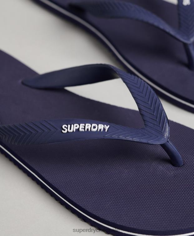 hombres Superdry Armada chanclas clásicas antiguas 2R68Z1805