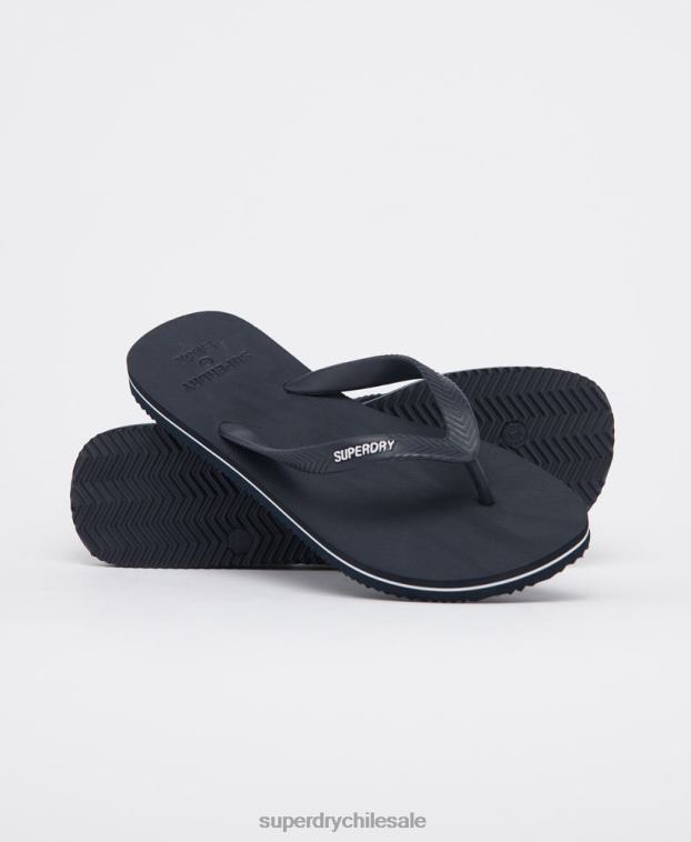 hombres Superdry Armada chanclas lisas esenciales 2R68Z1949