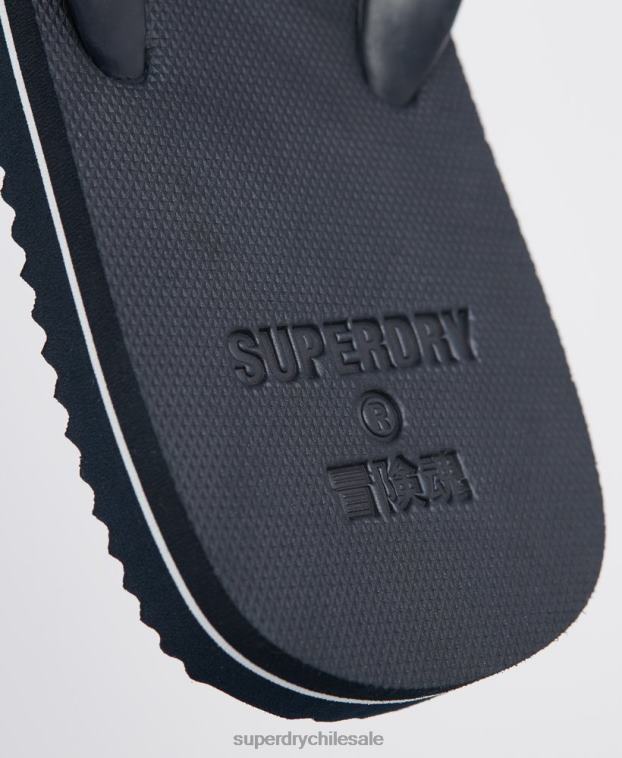hombres Superdry Armada chanclas lisas esenciales 2R68Z1949