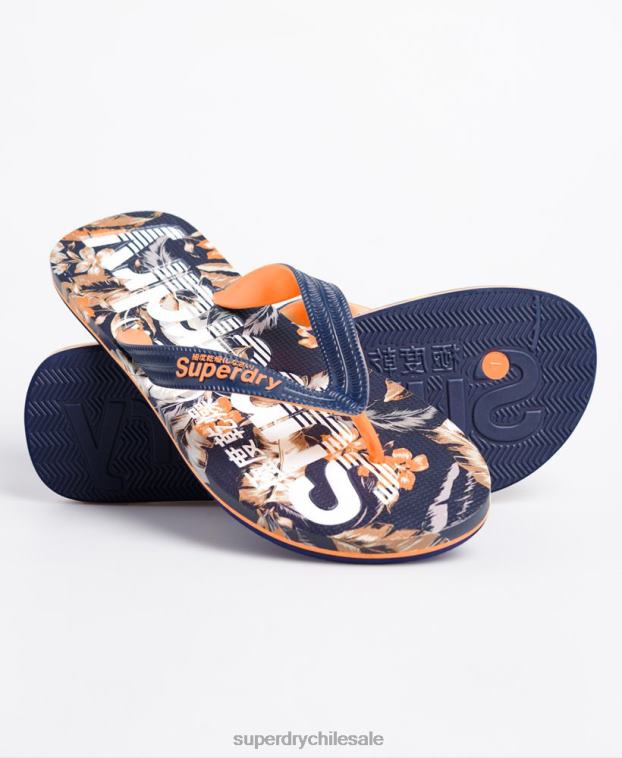 hombres Superdry multi chanclas estampadas 2R68Z1951