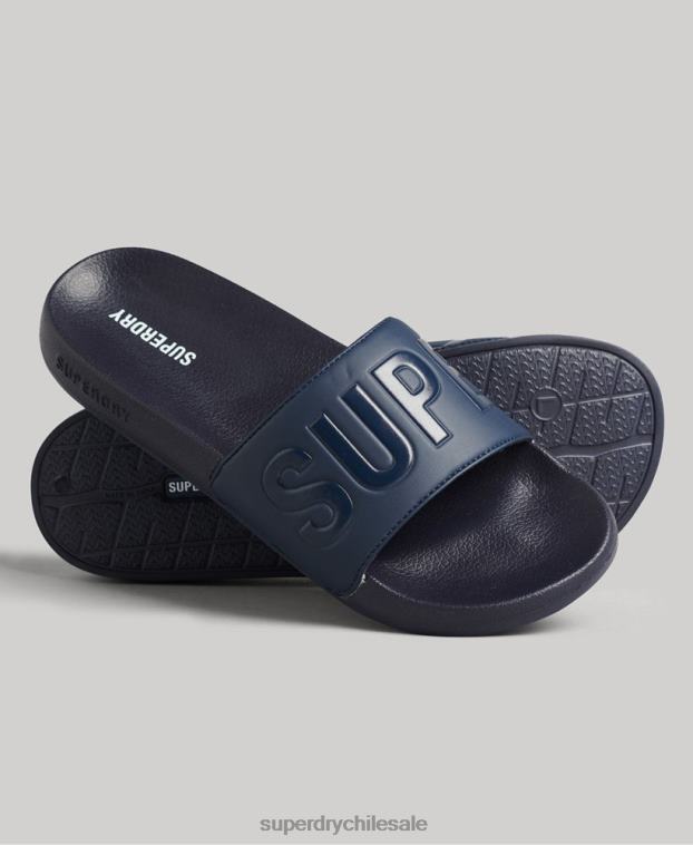 hombres Superdry Armada deslizadores de piscina central 2R68Z1885