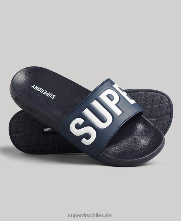 hombres Superdry Armada deslizadores de piscina central 2R68Z1905
