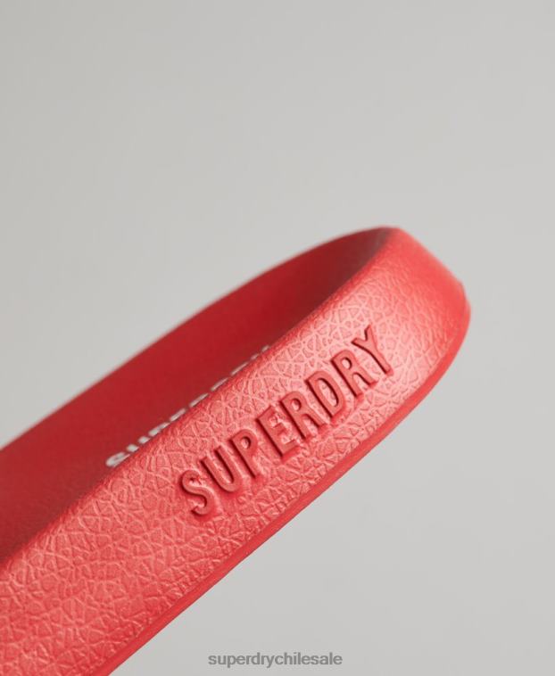 hombres Superdry rojo Deslizadores de grupo de núcleo de código 2R68Z1912