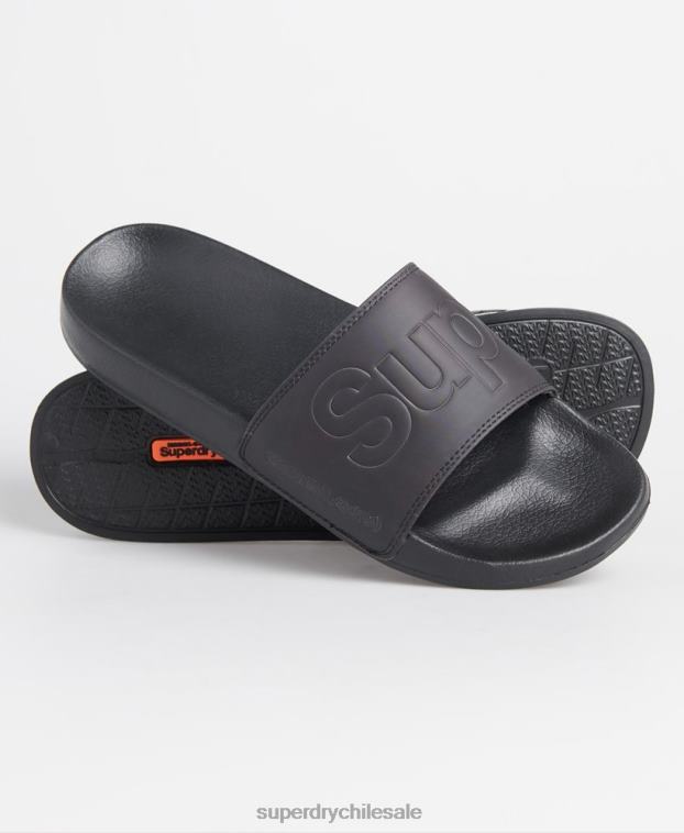 hombres Superdry verde chanclas de playa camufladas mágicas 2R68Z1945