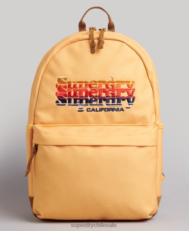 mujer Superdry amarillo mochila con motivo gráfico 2R68Z1602